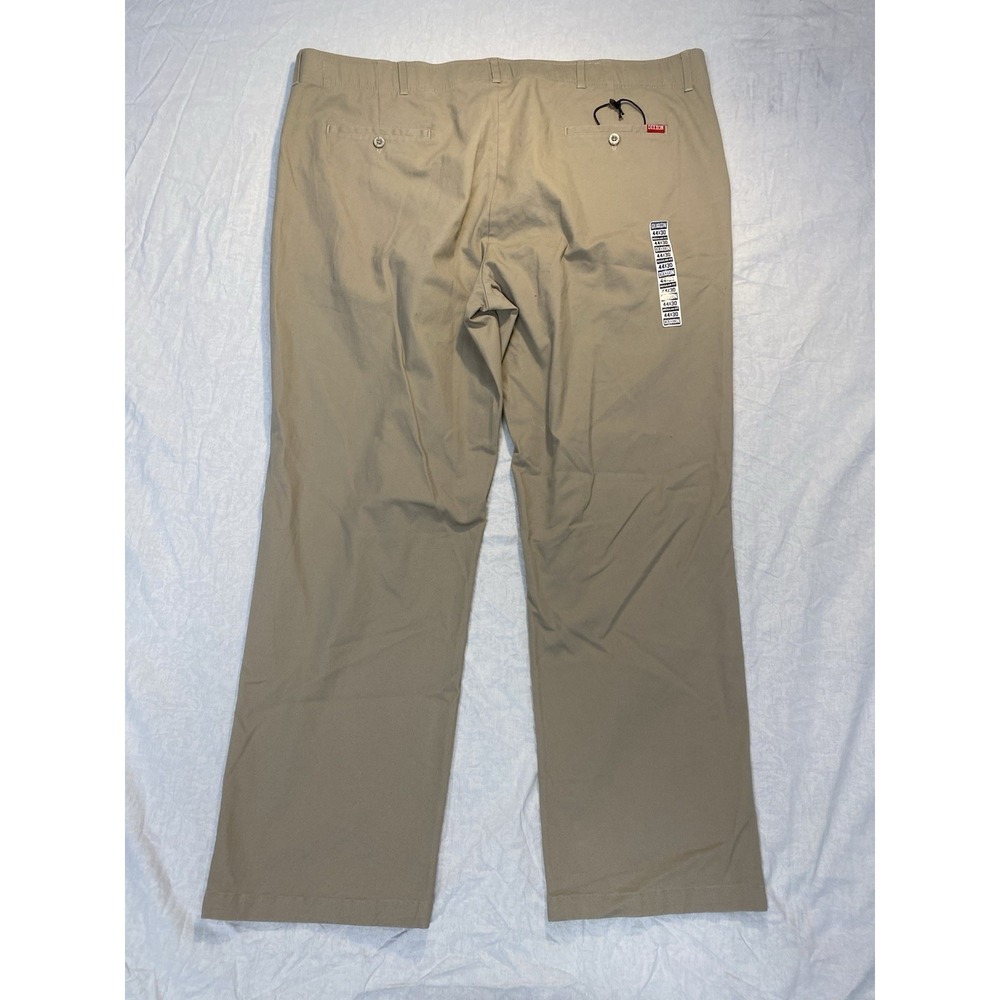 Dixxon Pants Mens 44x30 Khaki Flex Regular Fit Stretch Chino NWT - Picture 2 of 8